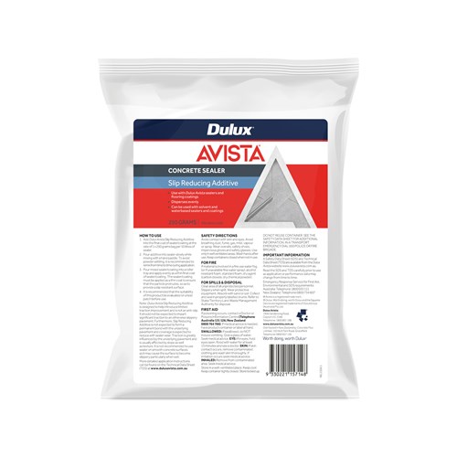 Dulux Avista Concrete Sealer Slip Additive 250g